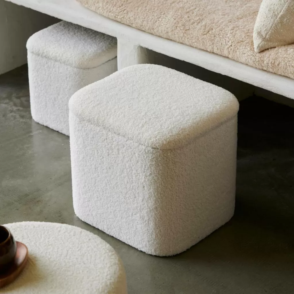Puff Multiusos CASA LIAM con Almacenamiento - Blando y Espacioso en Blanco Nórdico ¡Ideal para tu Hogar! 

(Presentación alternativa: 