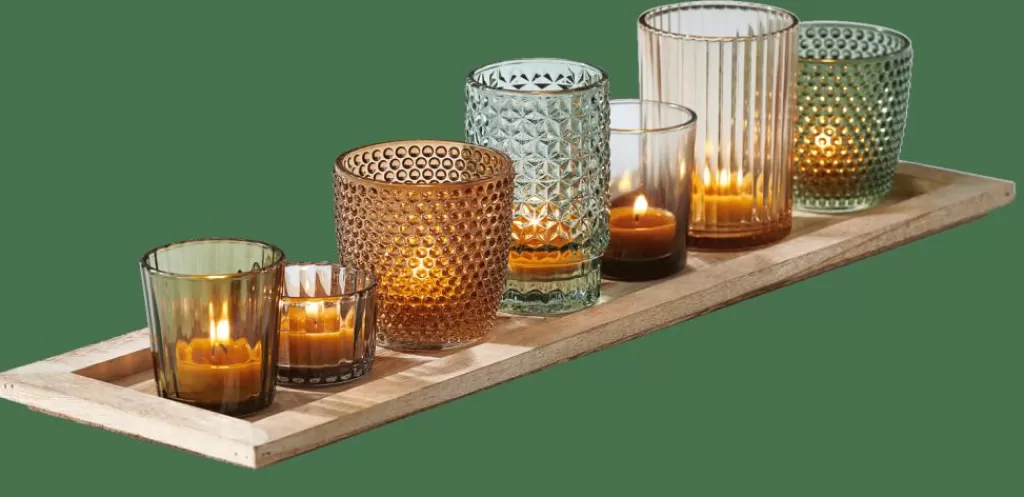¡Juego de 8 Luces LED Multicolor para Fiestas! Ambientación Mágica - Casa Lindo | Portalumini