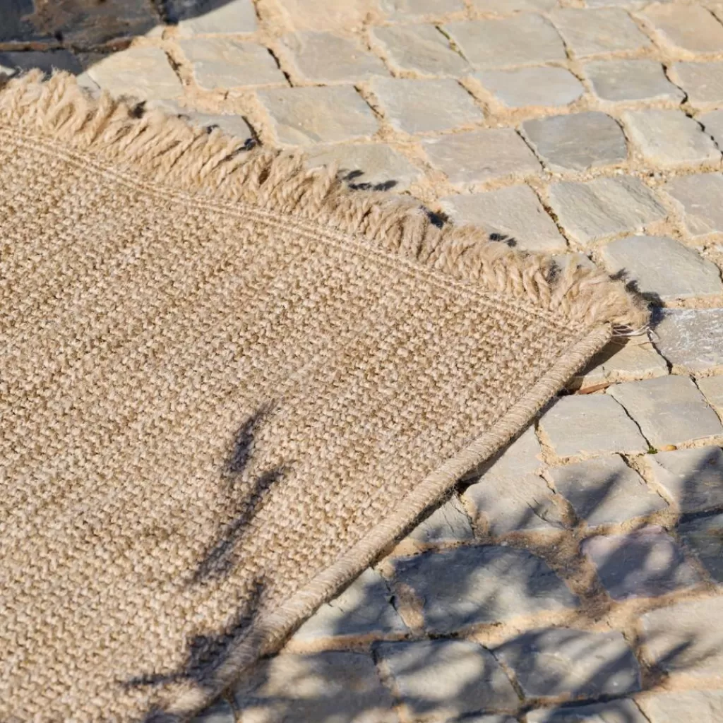 Alfombras Mali Casa - Tapetes Ecológicos para Exteriores, Diseño Rústico y Resistente a la Intemperie