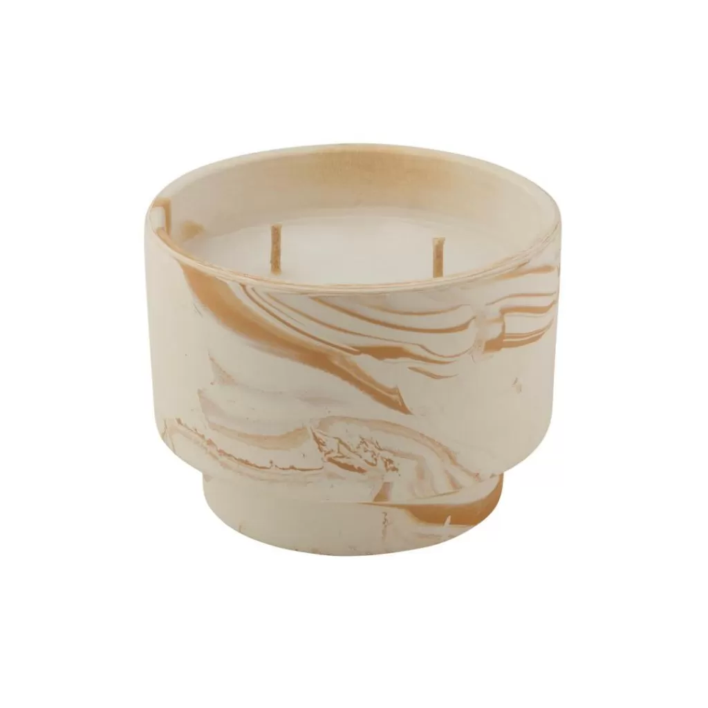 Velas Decorativas para Jardín y Terraza - Ambiente Acogedor con Luz Blanca y Naranja | CASA MARBLE