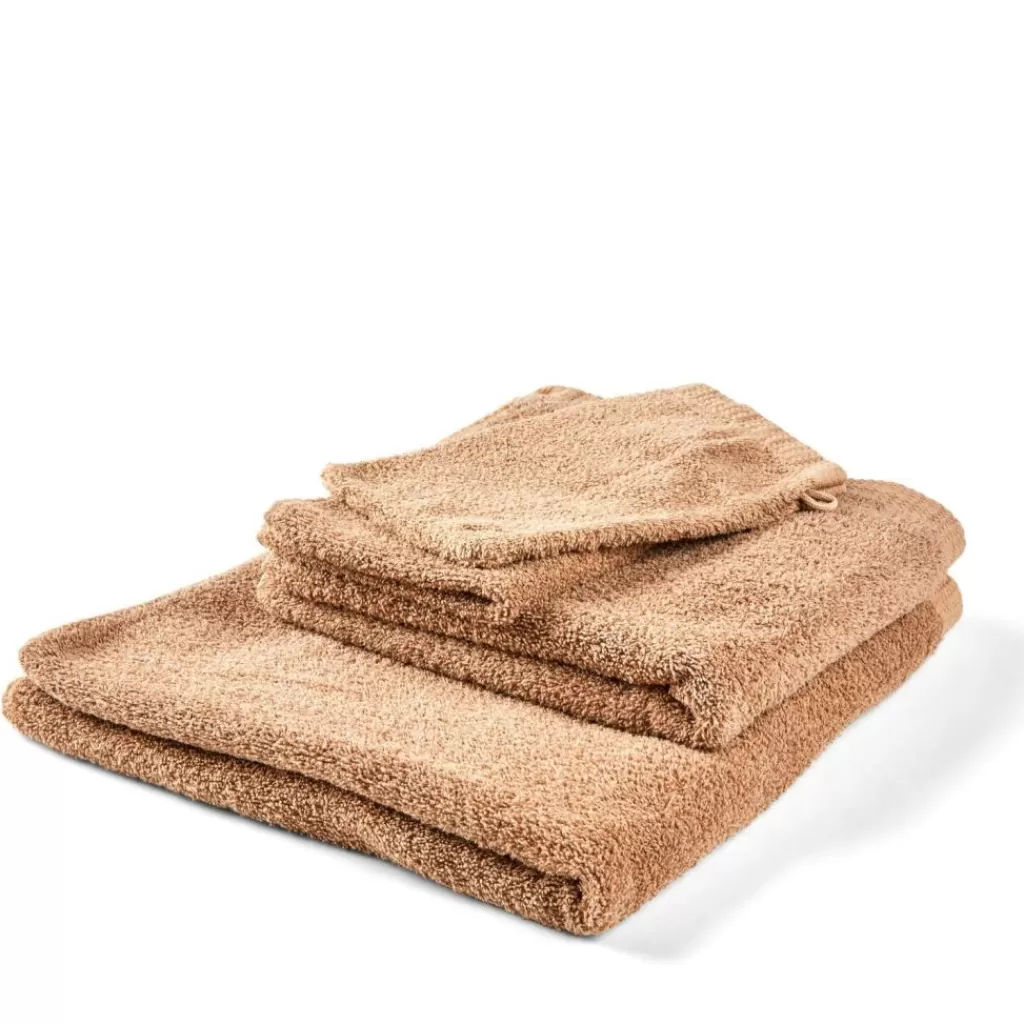 Toallas de Baño Suaves para Huéspedes CASA MINERAL - Beige Arena, Diseño Elegante y Absorbente, Ideal para Hoteles y Hogar