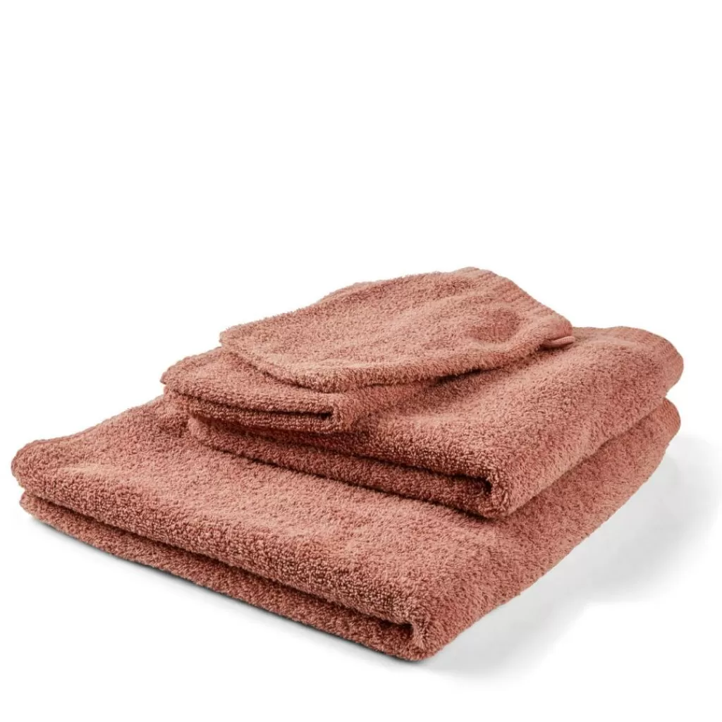 CASA MINERAL - Toalla de Baño en Tonos Terracota, Algodón Premium para Spa y Hogar