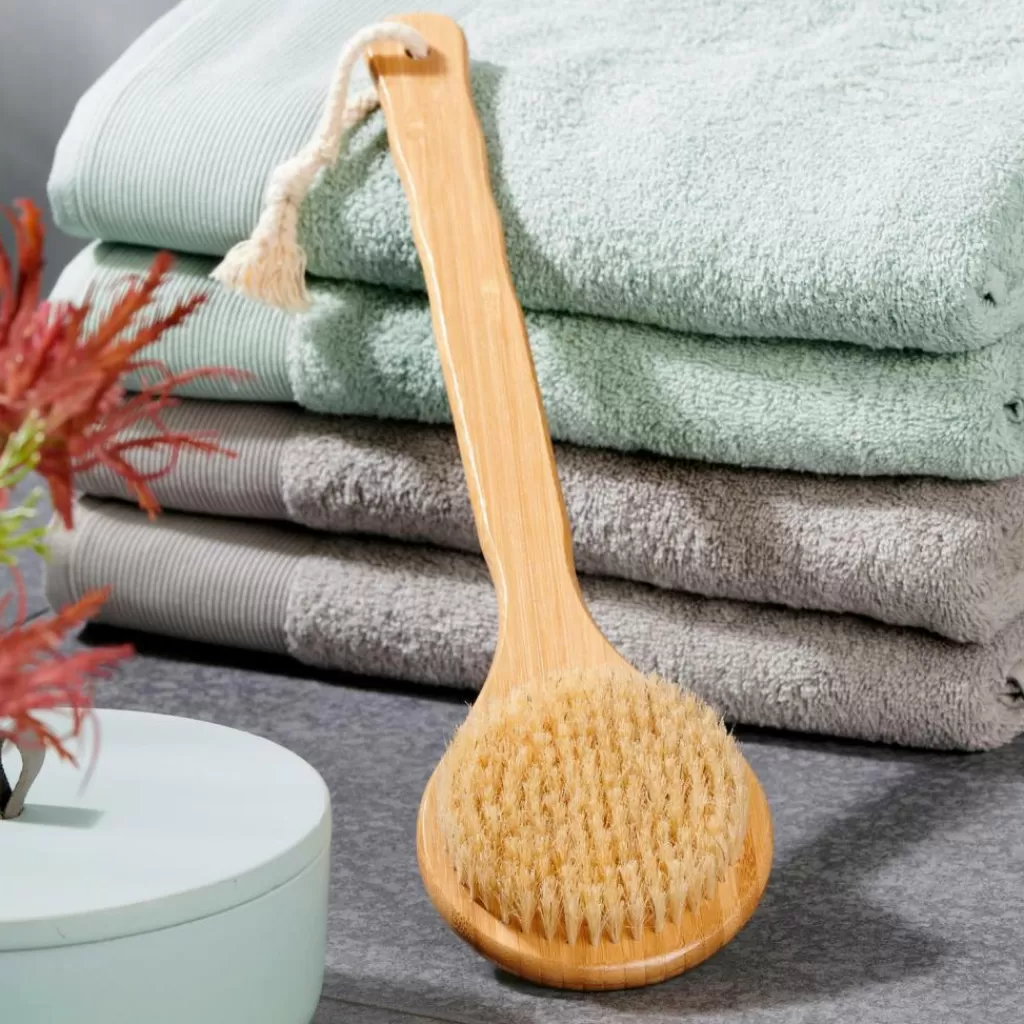 Cepillo Exfoliante Corporal de Bambú - Cuidado Natural para Piel Suave | CASA NATURAL LIFE