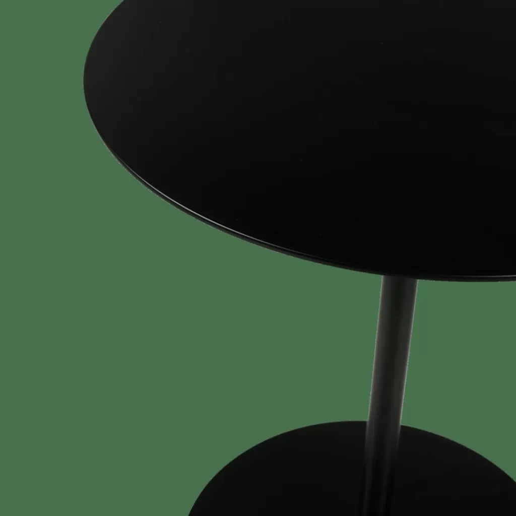 CASA NERO - Mesita de Centro Moderna en Negro, Diseño Elegante para Sala de Estar