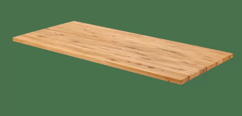 Mesa de Comedor Moderna NEW OAK con Patas Metálicas en U - Diseño Industrial y Estilo Contemporáneo