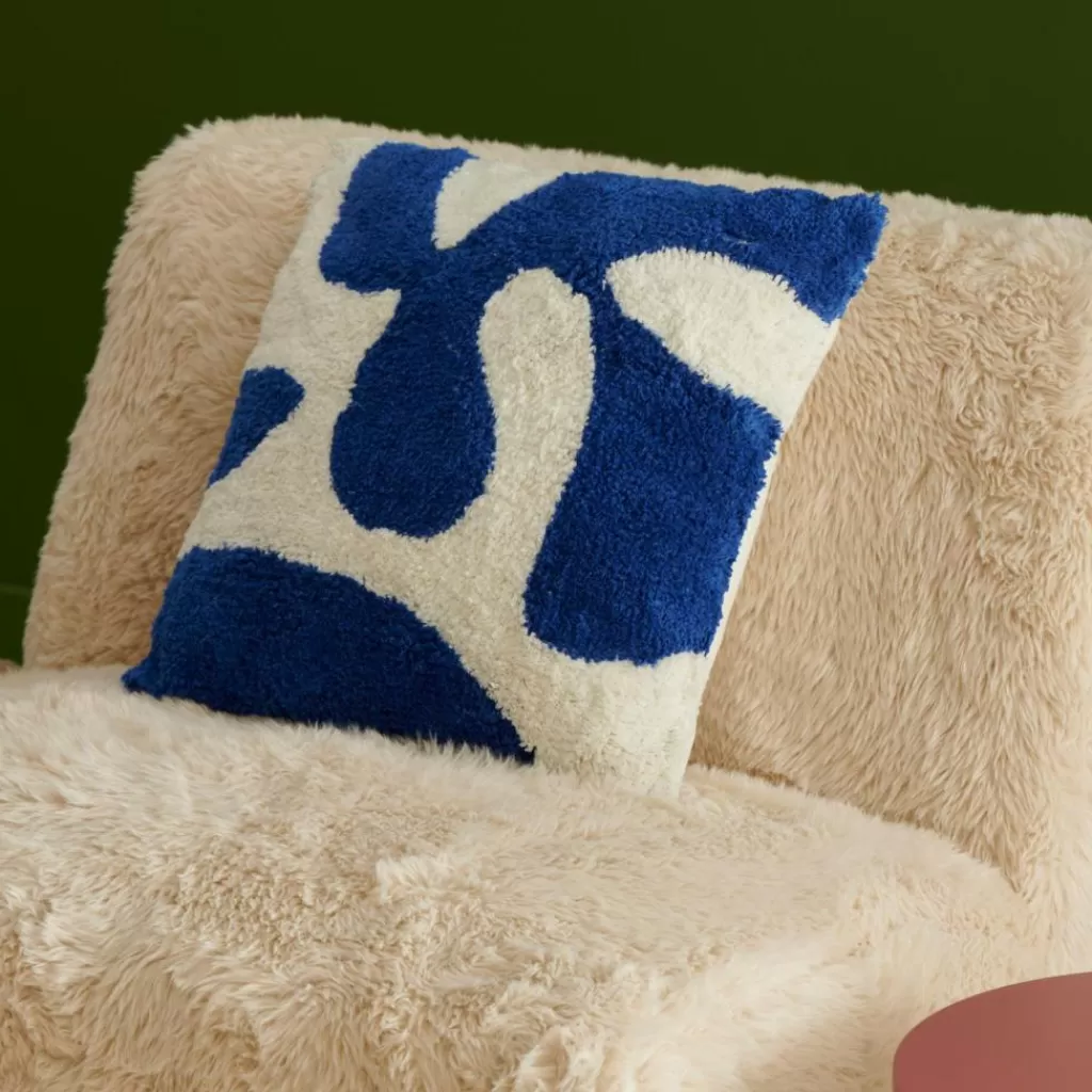 Almohada Decorativa CASAÑOLAS - Cojín Ultra Suave en Azul Celeste para Sofá o Cama