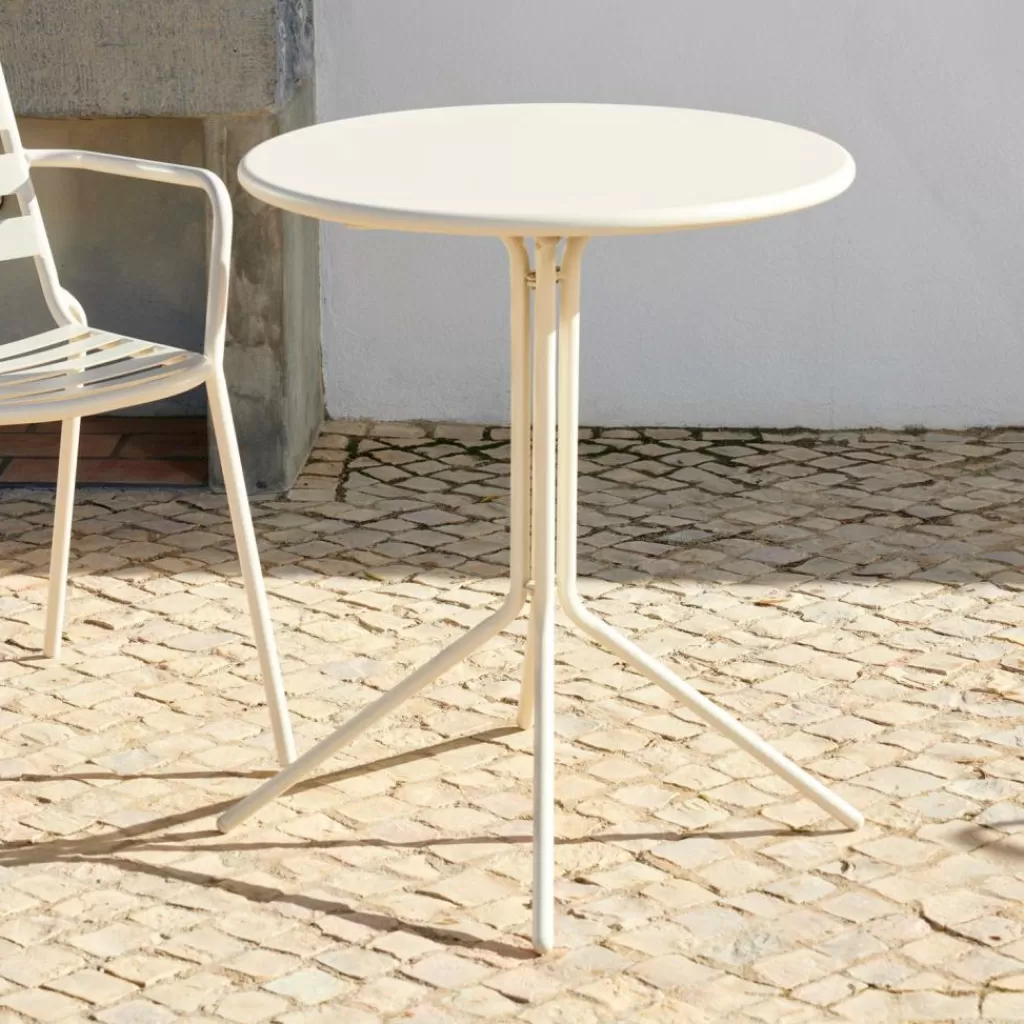 Mesas Bistro para Exterior CASA OLAV - Juego de Comedor Jardín Sabbia, Diseño Moderno en Resistente