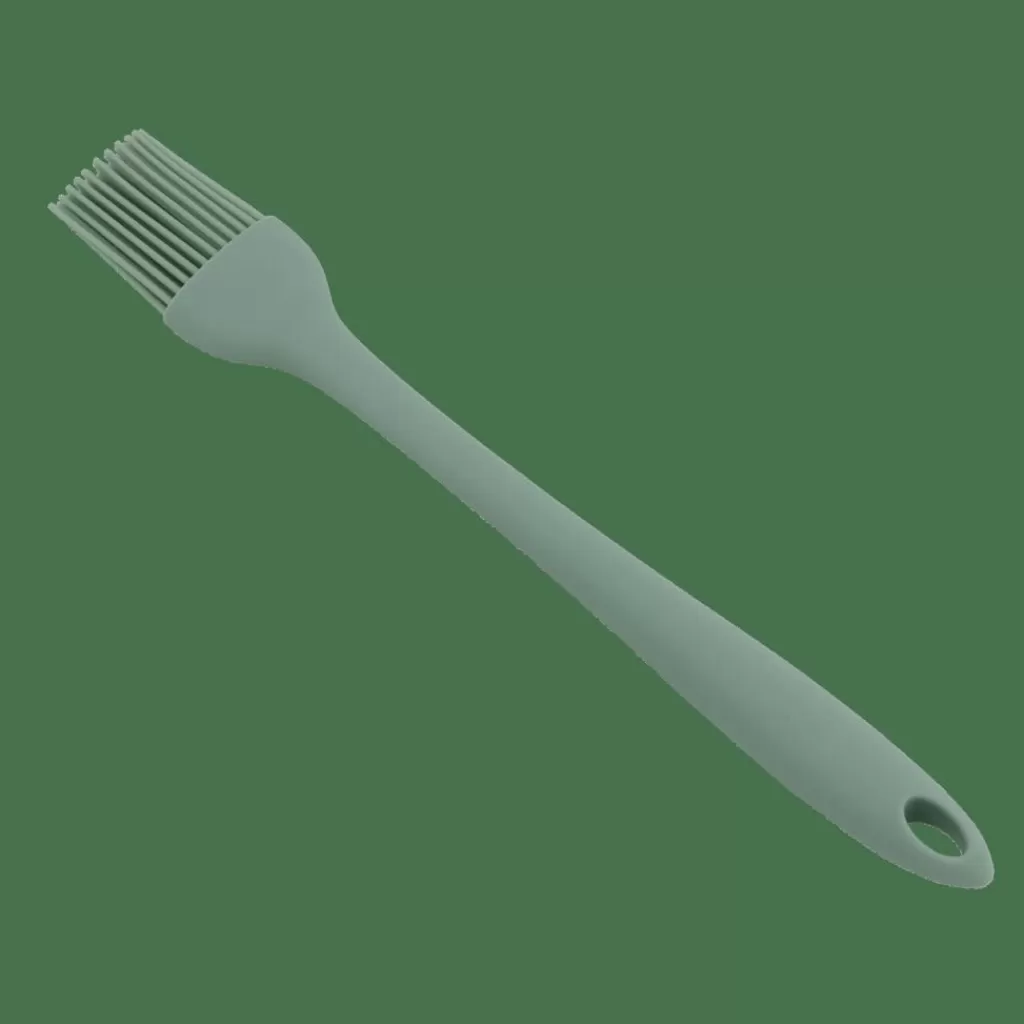 Pincel Culinario CASA OSAKA - Set Profesional de Brochas Antideslizantes en Gris, Verde y Azul para Utensilios de Cocina