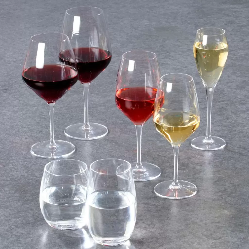 CASA PALACE - Vaso Longdrink 44,5 cl | Copa Multiusos Elegante para Cócteles y Vinos | Diseño Clásico con Capacidad Generosa