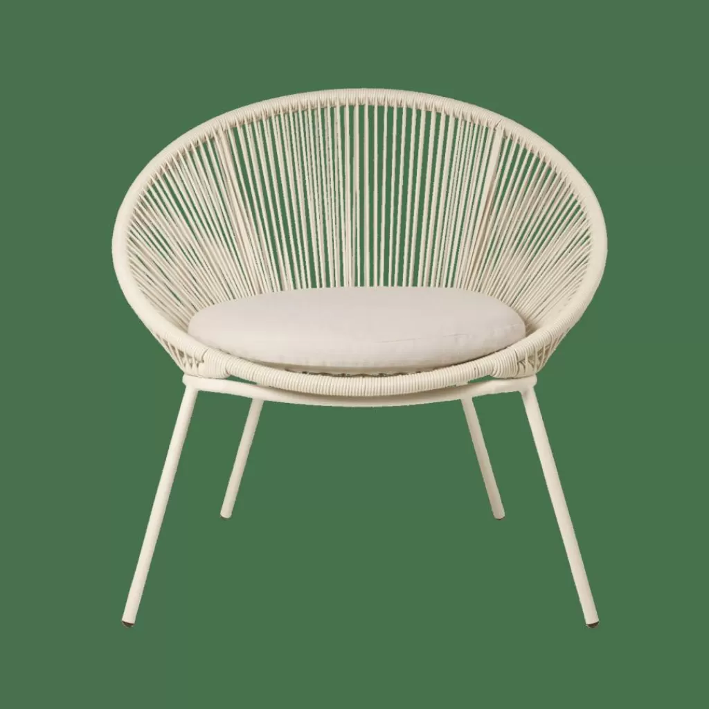 Sillón Relax CASA PAPAYO - Diseño Lounge en Tono Arena | Confort Moderno para Interiores