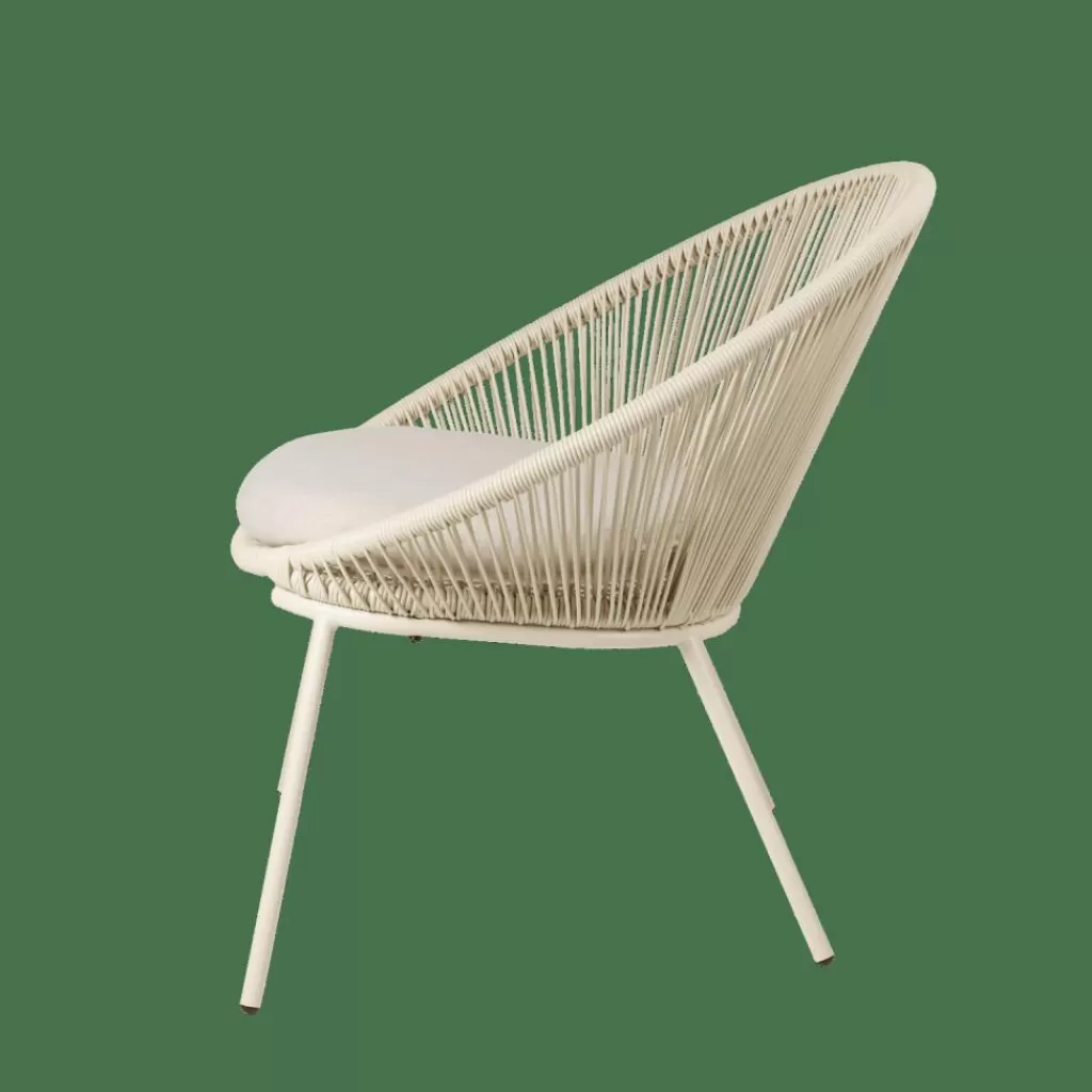Sillón Relax CASA PAPAYO - Diseño Lounge en Tono Arena | Confort Moderno para Interiores