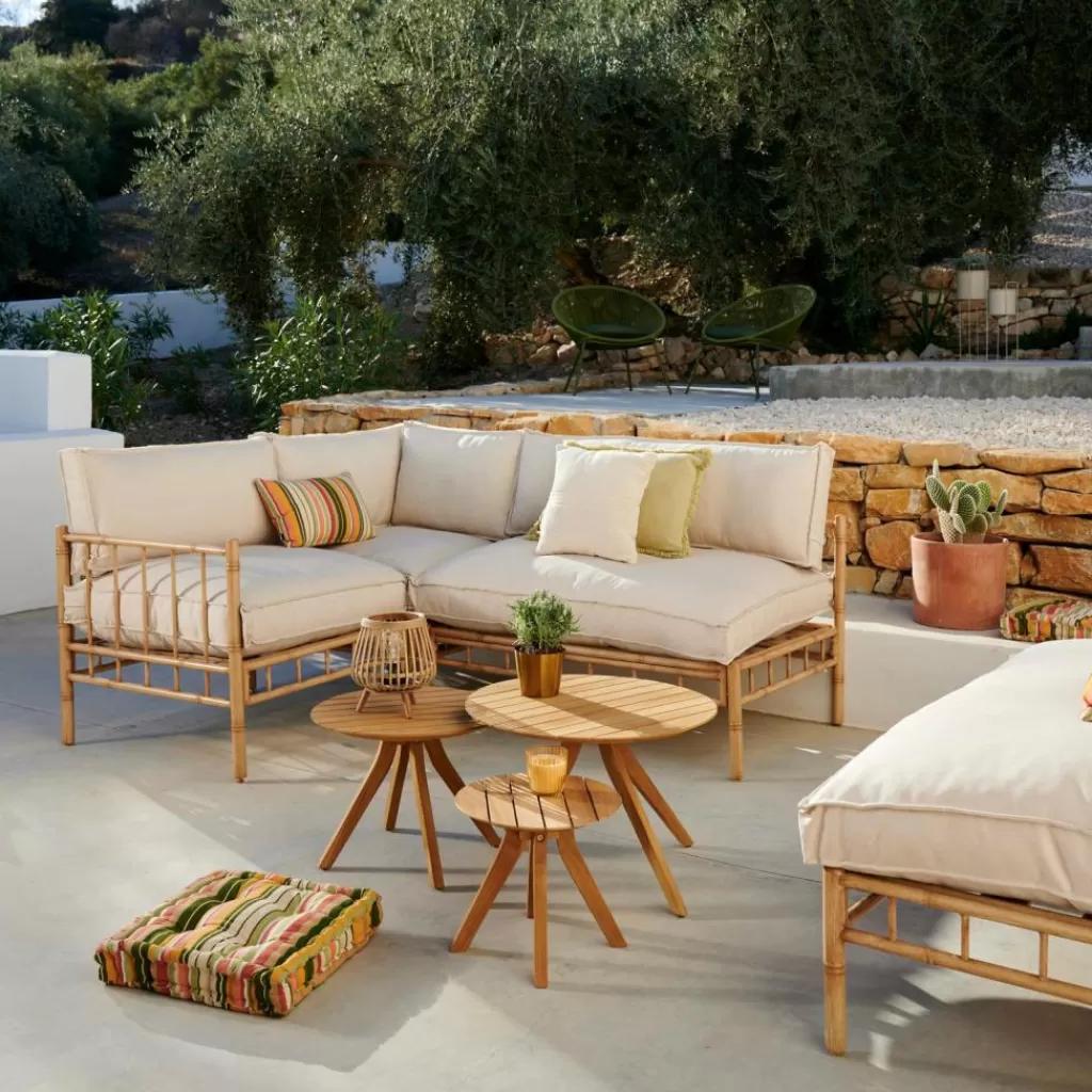 Almohadón Ecológico Arena Suave - Cojines Decorativos para Muebles de Exterior | Diseño Moderno CASA PAULETTA | Confort Sostenible