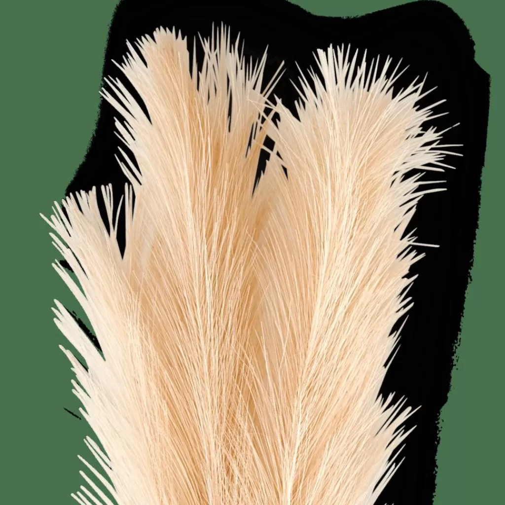 CASA PLUME - Ramas Falsas con Plumas Suaves en Crema | Decoración Boho con Detalles Naturales para Hogar