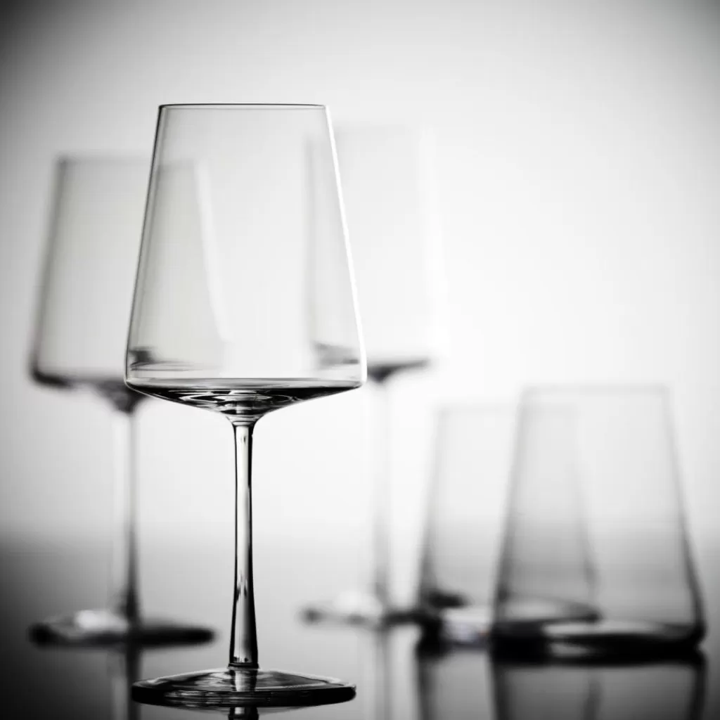 Copas de Vino Elegantes CASA POWER - Juego de 2 unidades 400ml, Cristal Transparente para Catas y Eventos