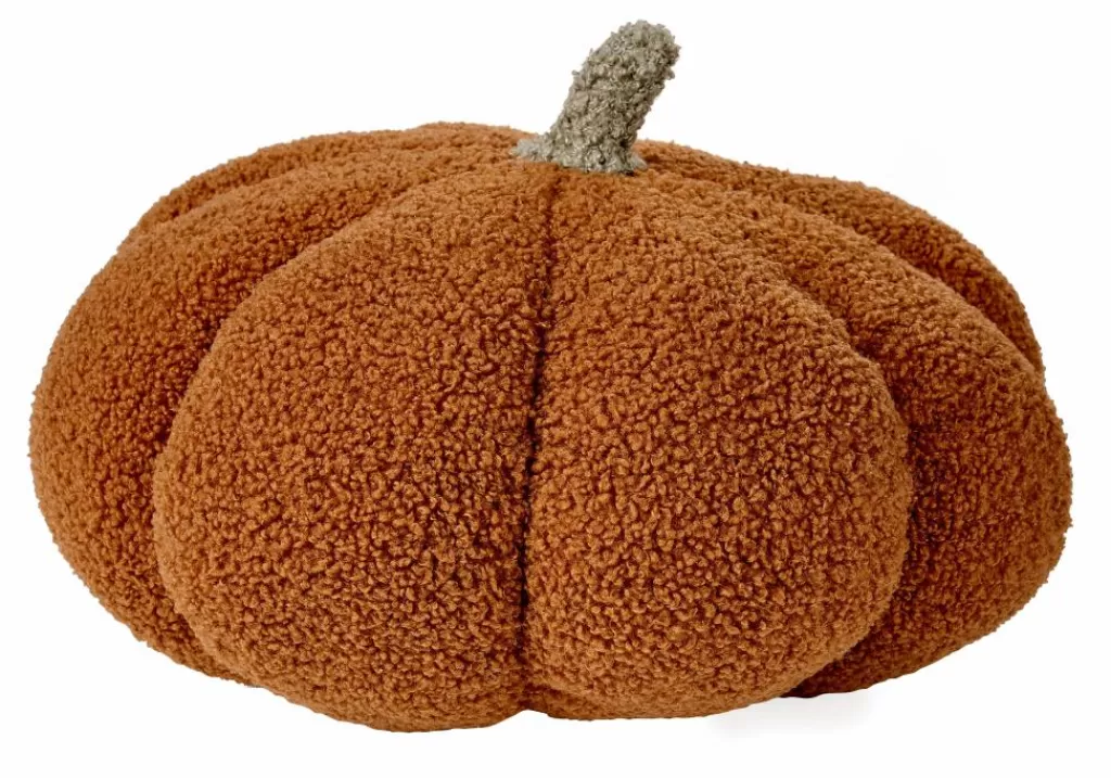 CASA PUMPKIN: Calabaza Candela en Tono Otoñal • Decoración Naranja Brillante para Halloween 

(：，