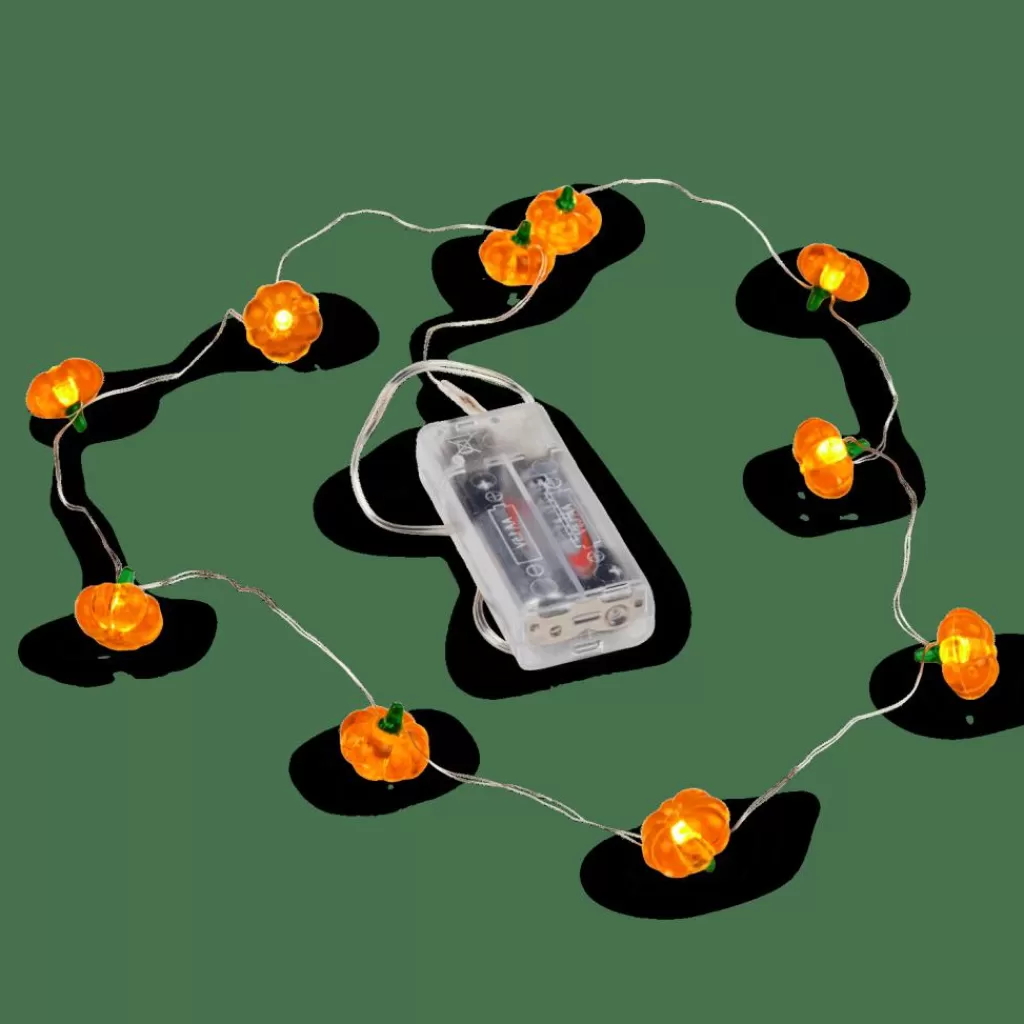 ¡Calabaza Brillante con Borde Naranja! Decoración Mágica para Halloween - Ambiente Otoñal Acogedor