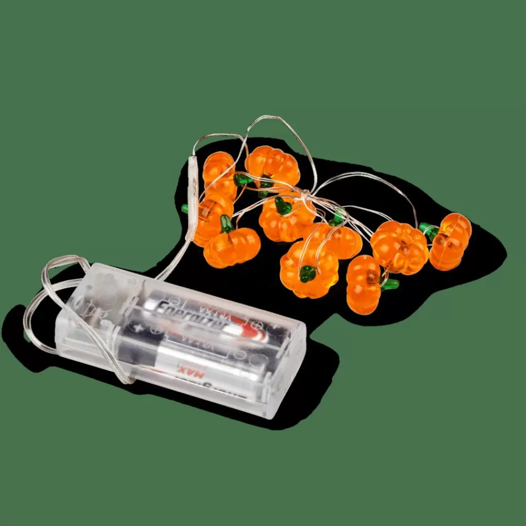 ¡Calabaza Brillante con Borde Naranja! Decoración Mágica para Halloween - Ambiente Otoñal Acogedor