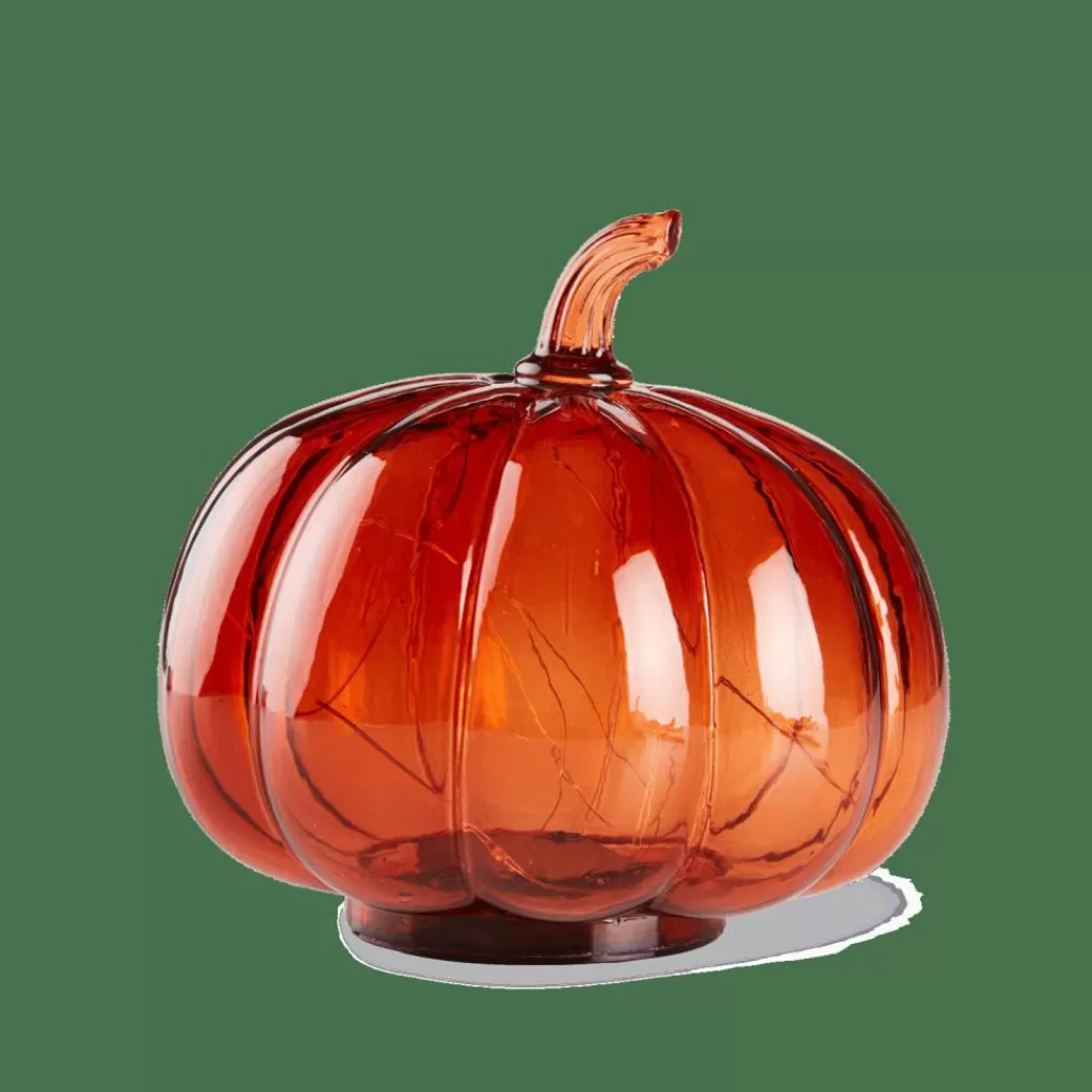 Lámpara Calabaza Iluminada - Decoración Naranja para Halloween y Otoño ✨ Calabaza Mágica con Luz Ambiental | Ideal para Crear un Ambiente Acogedor con Detalles Festivos