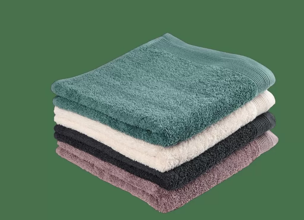 Toalla de Baño Reciclada Gris Antracita - Juego Ecológico CASA 

（，