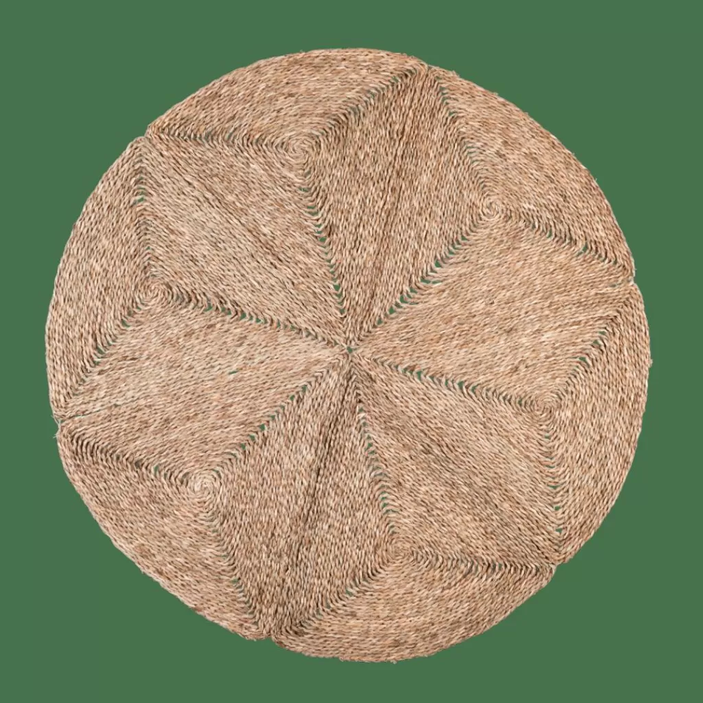 CASA THALIA - Alfombra Natural de Yute Tejida a Mano para Interiores Acogedores