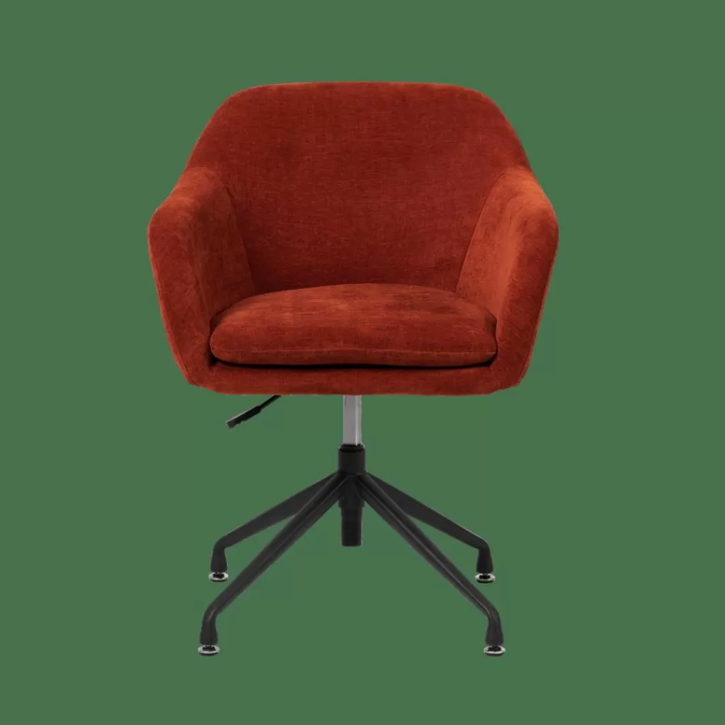 Silla Ejecutiva CASA TORA en Rojo Profesional - Asiento Ergonómico para Espacios de Trabajo con Respaldo Acolchado