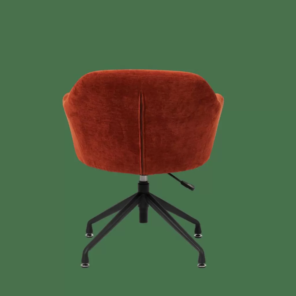 Silla Ejecutiva CASA TORA en Rojo Profesional - Asiento Ergonómico para Espacios de Trabajo con Respaldo Acolchado