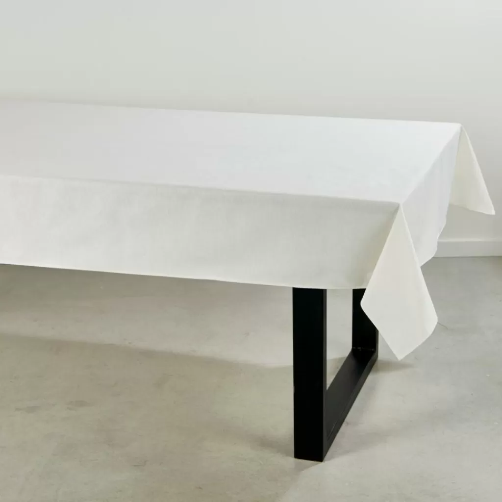 Mantel Elegante Blanco Antiguo - Diseño Clásico para Tu Mesa | CASA UNILINE