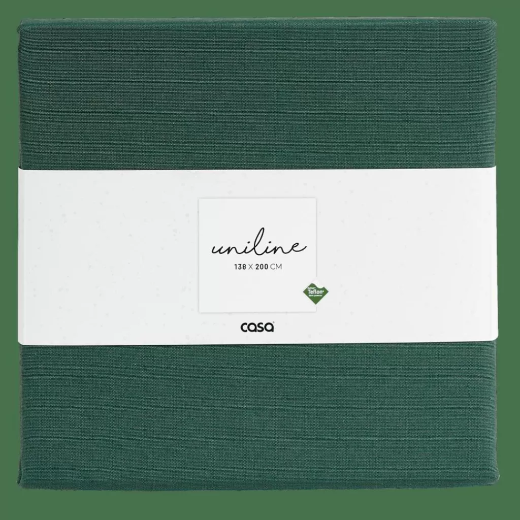 Mantel Elegante Verde Oscuro - Casa Uniline, Manteles Premium para Tu Mesa