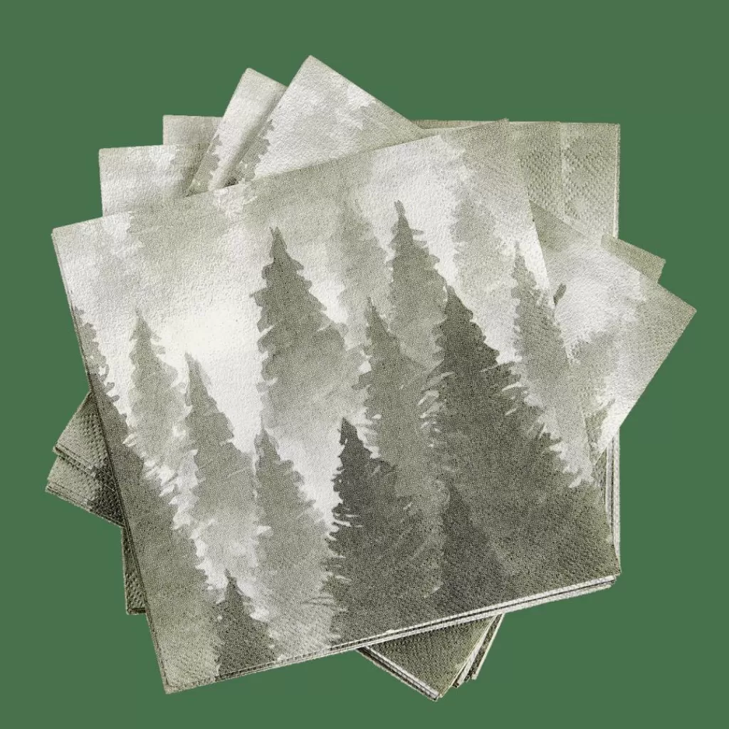 CASA WALD - Juego de 20 Servilletas Decorativas en Colores Variados y Vivos