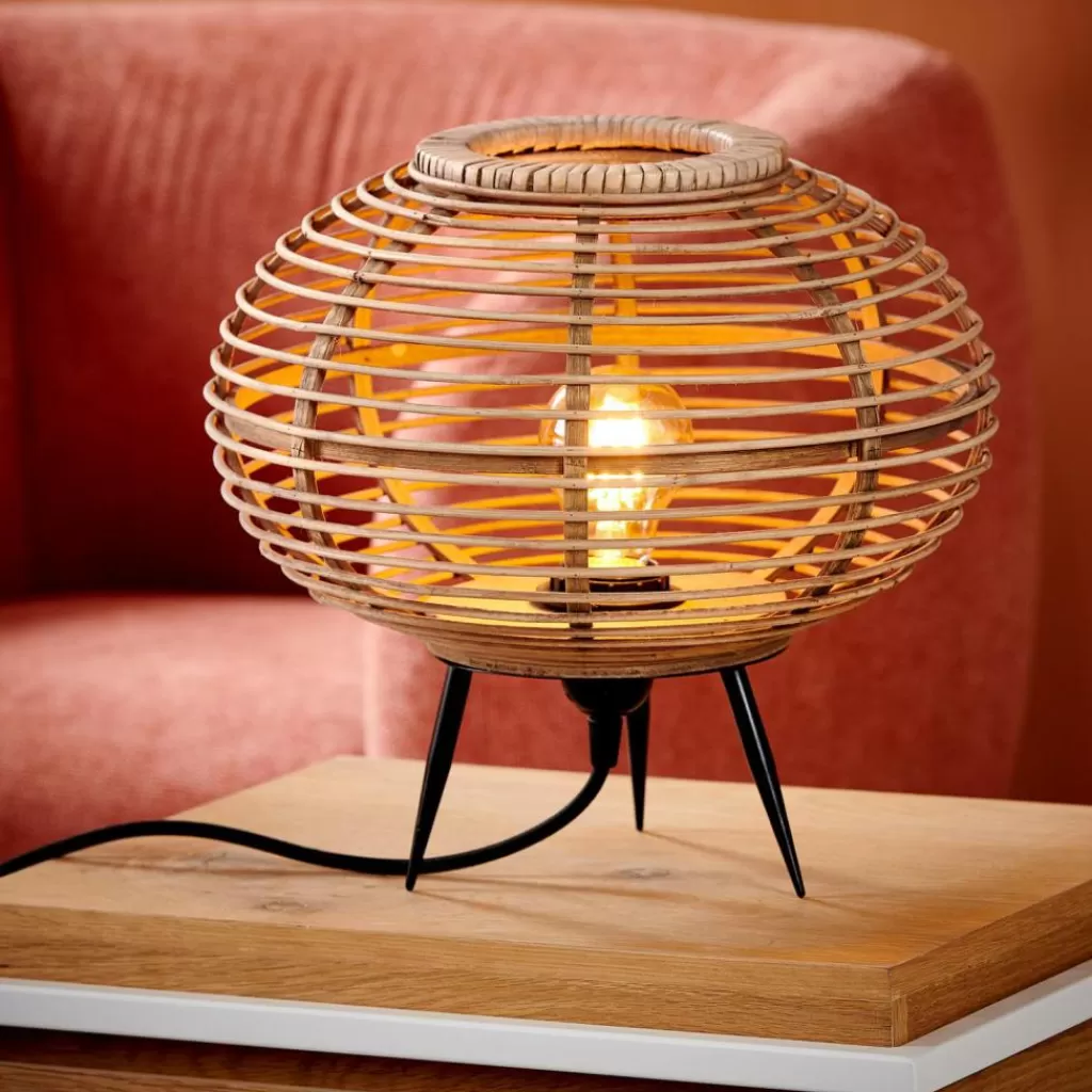 Lámpara de Mesa E27 CASA ZANZI - Diseño Natural para Ambientes Acogedores
